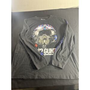 Top Gun Maverick Shirt Men’s Size Large Long Sleeve Black